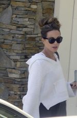 KATE BECKINSALE Arrives at Her Home in Los Angeles 03/13/2020