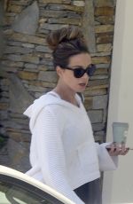 KATE BECKINSALE Arrives at Her Home in Los Angeles 03/13/2020