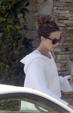 KATE BECKINSALE Arrives at Her Home in Los Angeles 03/13/2020