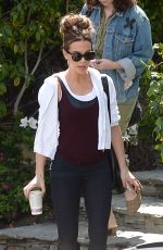KATE BECKINSALE Heading to a Gym in Los Angeles 03/11/2020