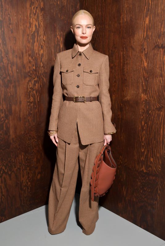 KATE BOSWORTH at Chloe Fashion Sow at PFW in Paris 02/27/2020