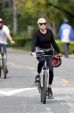 KATE HUDSON and Danny Fujikawa Out Riding Bikes in Pacific Palisades 03/15/2020