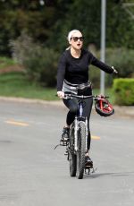 KATE HUDSON and Danny Fujikawa Out Riding Bikes in Pacific Palisades 03/15/2020