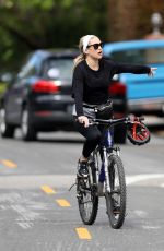 KATE HUDSON and Danny Fujikawa Out Riding Bikes in Pacific Palisades 03/15/2020