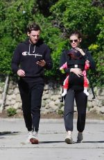 KATE MARA and Jamie Bell Out in Los Feliz 03/30/2020