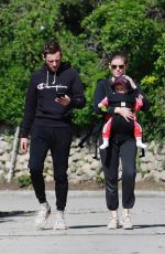 KATE MARA and Jamie Bell Out in Los Feliz 03/30/2020