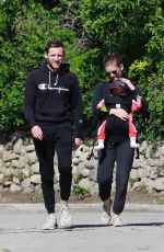 KATE MARA and Jamie Bell Out in Los Feliz 03/30/2020