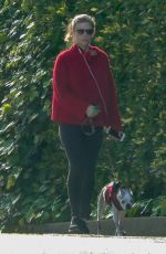 KATE MARA Out with Her DOg in Los Feliz 03/20/2020