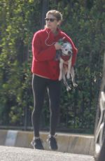 KATE MARA Out with Her DOg in Los Feliz 03/20/2020