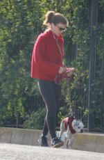 KATE MARA Out with Her DOg in Los Feliz 03/20/2020