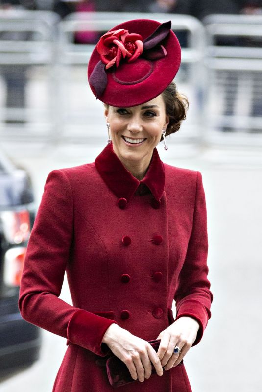 KATE MIDDLETON at Commonwealth Service at Westminster Abbey 03/09/2020