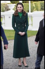 KATE MIDDLETON at Her Royal Visit in Dublin 03/03/2020