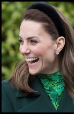 KATE MIDDLETON at Her Royal Visit in Dublin 03/03/2020