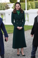 KATE MIDDLETON at Her Royal Visit in Dublin 03/03/2020