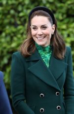 KATE MIDDLETON at Her Royal Visit in Dublin 03/03/2020