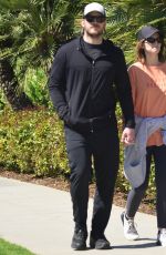 KATHERINE SCHWARZENEGGER and Chris Pratt Hold Hands Out in Santa Monica 03/18/2020