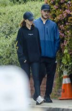 KATHERINE SCHWARZENEGGER and Chris Pratt Out in Santa Monica 03/16/2020