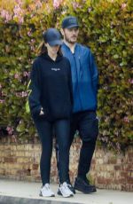 KATHERINE SCHWARZENEGGER and Chris Pratt Out in Santa Monica 03/16/2020