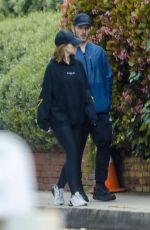 KATHERINE SCHWARZENEGGER Out in Santa Monica 03/16/2020