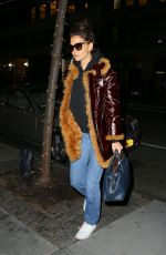 KATIE HOLMES Night Out in New York 03/08/2020