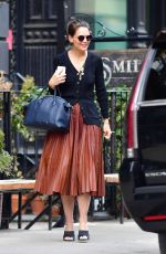 KATIE HOLMES Out and About in New York 03/05/2020