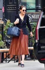 KATIE HOLMES Out and About in New York 03/05/2020
