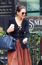 KATIE HOLMES Out and About in New York 03/05/2020