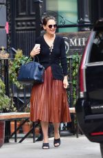 KATIE HOLMES Out and About in New York 03/05/2020