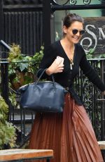 KATIE HOLMES Out and About in New York 03/05/2020