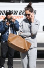 KATIE HOLMES Out and About in New York 03/09/2020