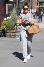 KATIE HOLMES Out and About in New York 03/09/2020