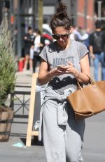 KATIE HOLMES Out and About in New York 03/09/2020