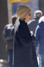 KATIE HOLMES Out in New York 03/01/2020