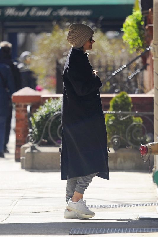 KATIE HOLMES Out in New York 03/01/2020