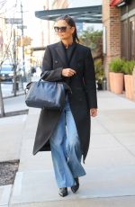 KATIE HOLMES Out in New York 03/04/2020