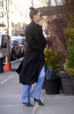 KATIE HOLMES Out in New York 03/04/2020