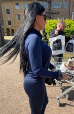 KATIE PRICES Shopping at Marks and Spencer