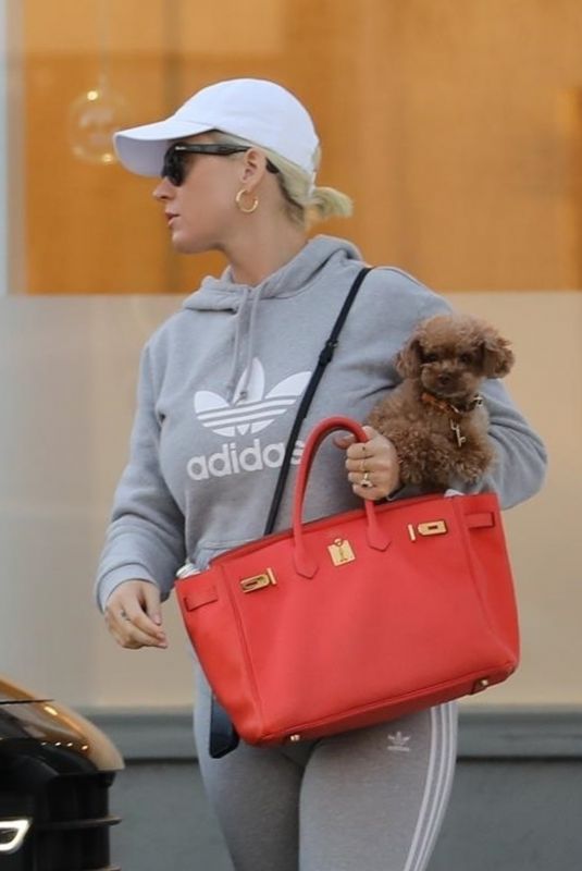 KATY PERRY Leaves Her Office in West Hollywood 03/03/2020
