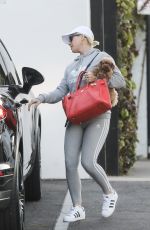 KATY PERRY Leaves Her Office in West Hollywood 03/03/2020