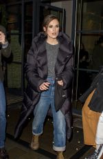 KEIRA KNIGHTLEY Leaves Ham Yard Hotel in London 03/09/2020