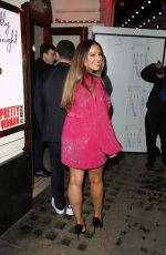 KELLY BROOK Arrives at Pretty Women Press Night in London 03/02/2020