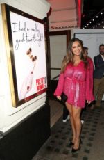 KELLY BROOK Arrives at Pretty Women Press Night in London 03/02/2020