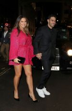 KELLY BROOK Arrives at Pretty Women Press Night in London 03/02/2020