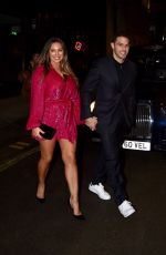KELLY BROOK Arrives at Pretty Women Press Night in London 03/02/2020