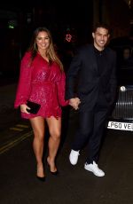KELLY BROOK Arrives at Pretty Women Press Night in London 03/02/2020