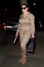 KELLY BROOK Leaves Global Radio in London 03/16/2020