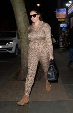 KELLY BROOK Leaves Global Radio in London 03/16/2020