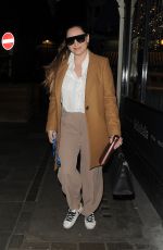 KELLY BROOK Leaves Heart FM Studios in London 03/17/2020