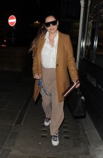 KELLY BROOK Leaves Heart FM Studios in London 03/17/2020