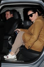 KELLY BROOK Leaves Heart FM Studios in London 03/17/2020